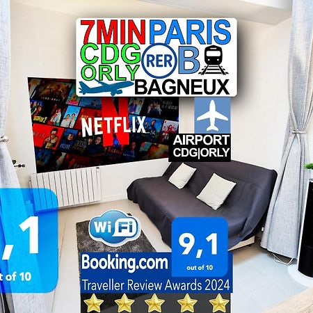 Bagneux Paris Rer B Confort Netflix 卡尚 外观 照片