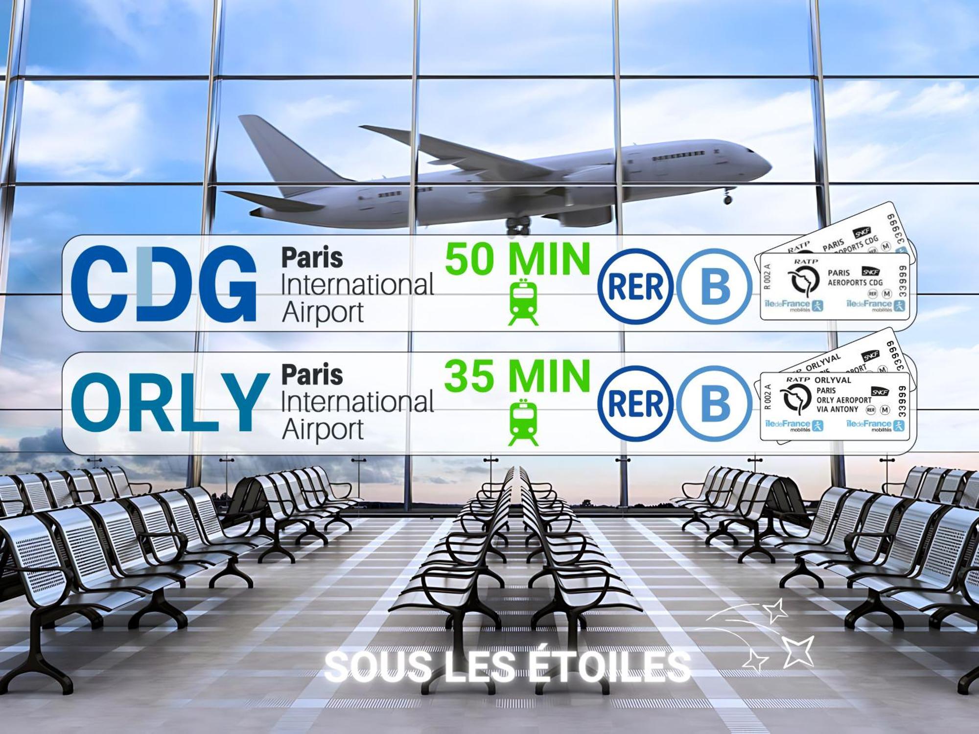 Bagneux Paris Rer B Confort Netflix 卡尚 外观 照片